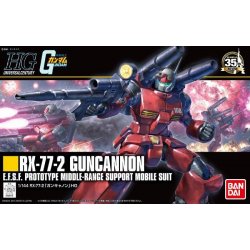Gundam - RX-77-2 Guncannon (revive) HGUC 1/144