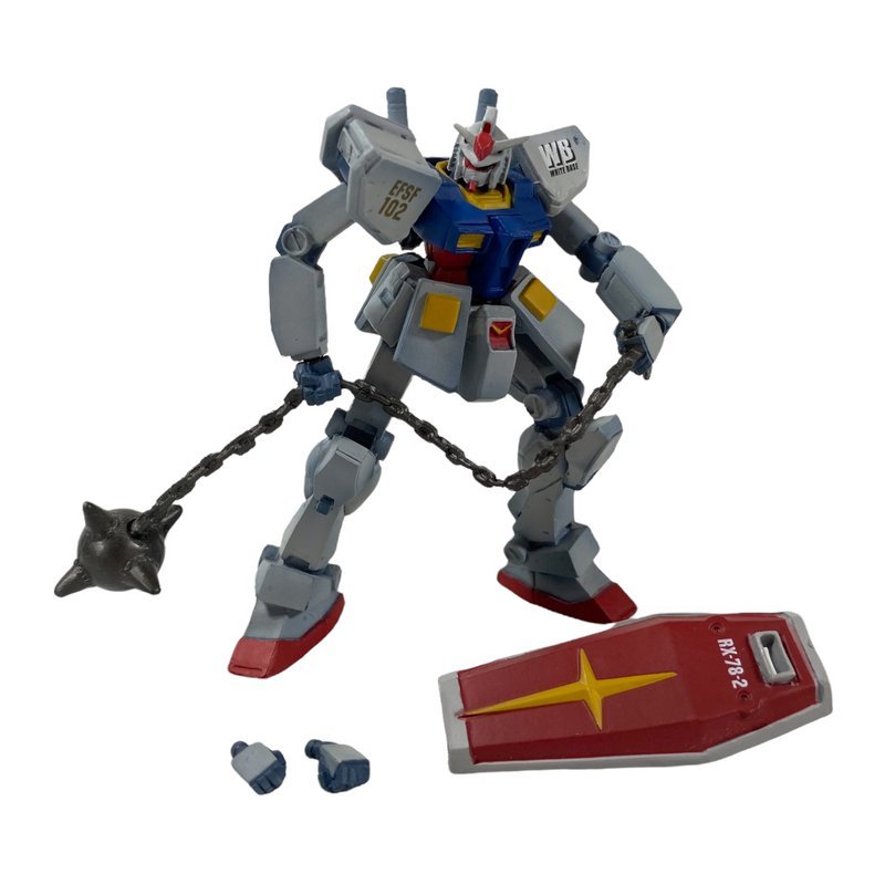 TAMASHII NATIONS Gundam Universe – Mobile Suit Gundam RX-78-2, Figura 15 Cm, Bandai, Articolata