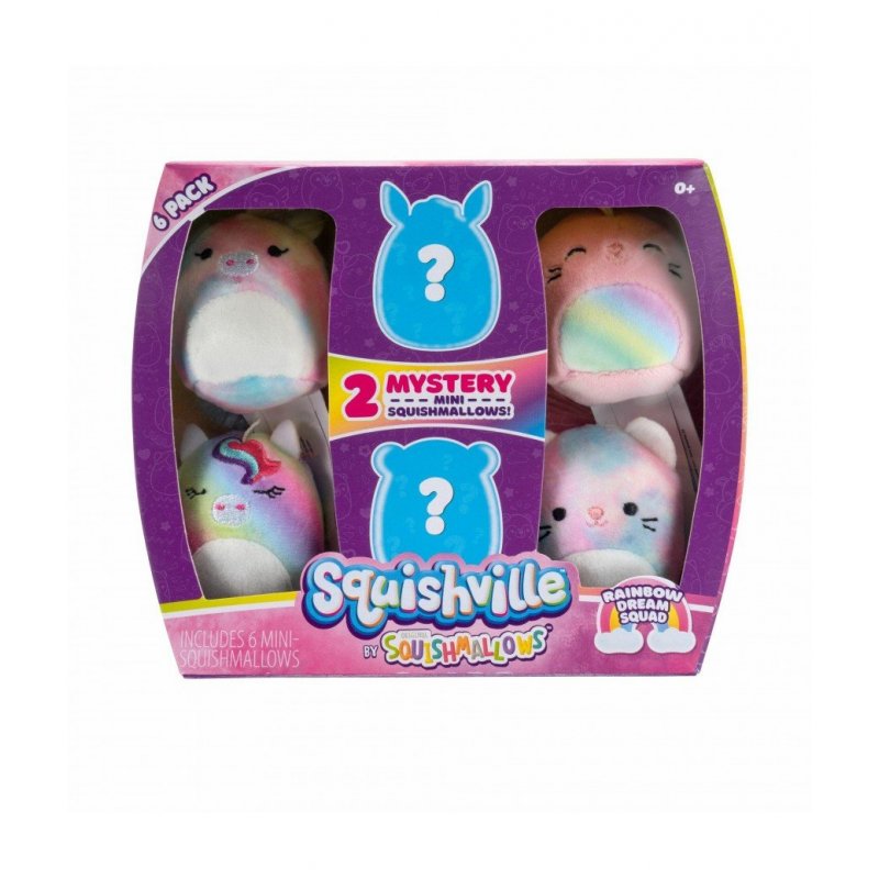 Squishville Squishmallow 6-Pack 5cm 