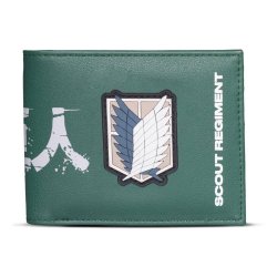 Attack on Titan Bifold Wallet Graphic Patch