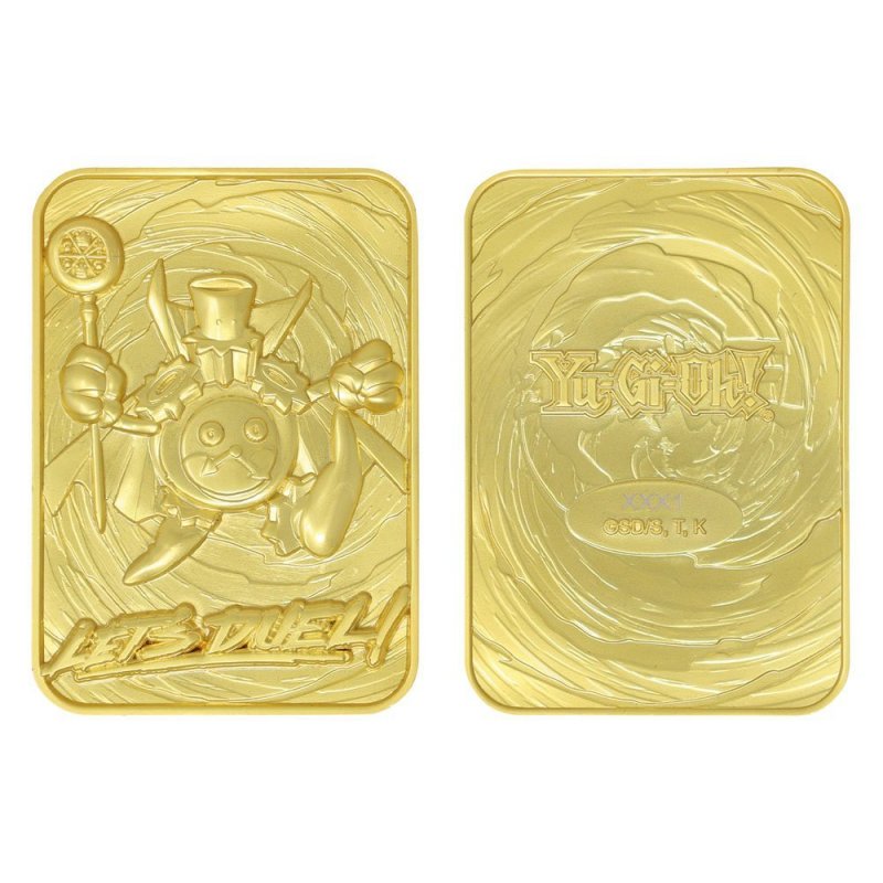 De Toyboys | Yu-Gi-Oh! Replica Card Time Wizard (gold plated)