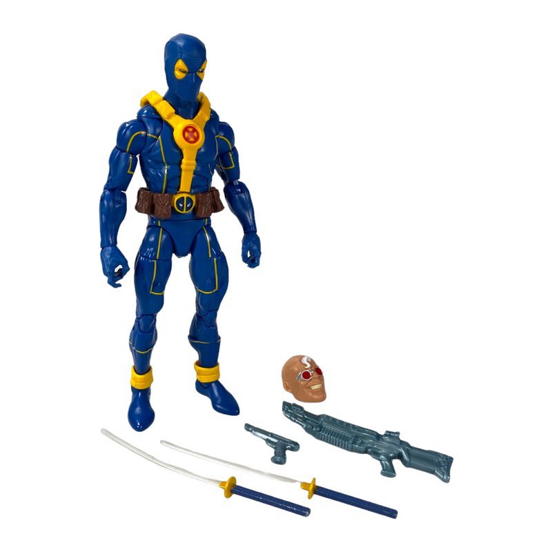 marvel legends deadpool blue