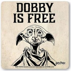 Harry Potter - Dobby is free Coaster