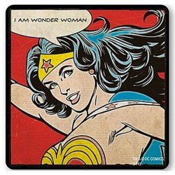 I Am Wonder Woman Coaster