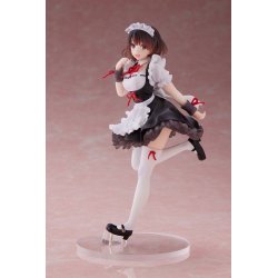 Saekano PVC Statue Megumi Kato Maid Dress Ver. 20 cm