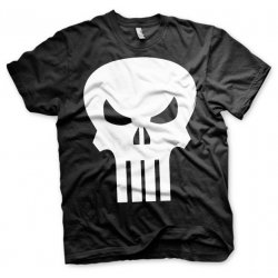 The Punisher Skull T-Shirt Black