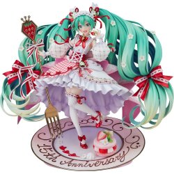 Character Vocal Series 01 Hatsune Miku PVC Statue 1/7 Hatsune Miku 15th Anniversary Ver. 29 cm