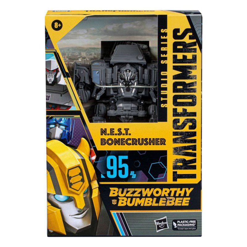Transformers Buzzworthy Bumblebee Studio Series Action Figure N.E.S.T. Bonecrusher 16 cm