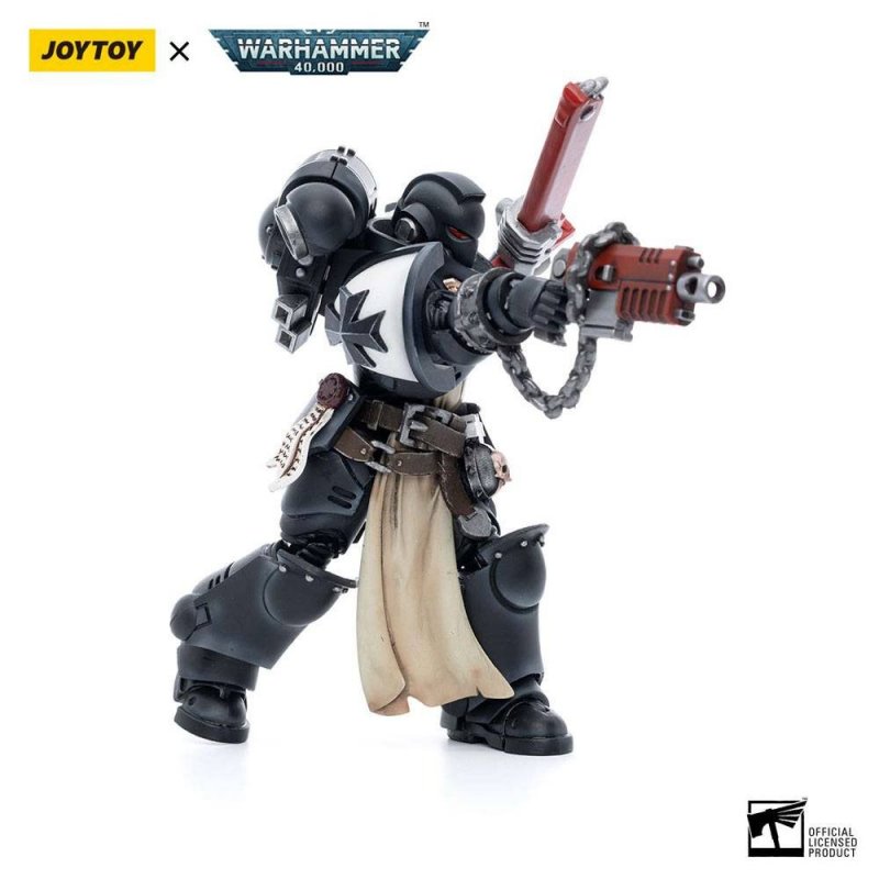 De Toyboys Warhammer 40k Action Figure 4Pack 1/18 Black Templars Army Primaris Crusader Squad