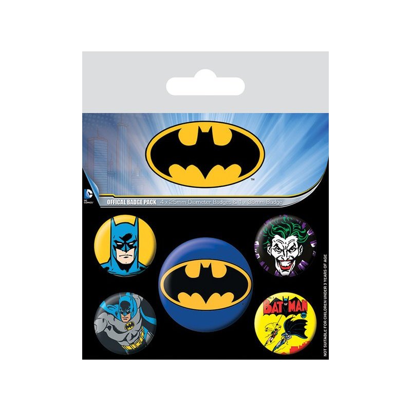 De Toyboys Batman Badge Pack