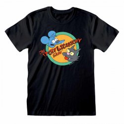 Simpsons - Itchy And Scratchyn Unisex T-Shirt Black
