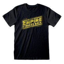 Star Wars - ESB Logo T-Shirt Unisex Black