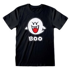 Nintendo Super Mario - Boo Unisex T-Shirt Black