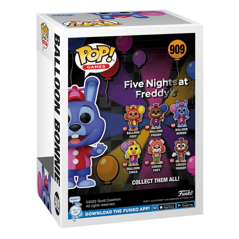 Five Nights at Freddy's Security Breach POP! Games Vinyl Figure Balloon Bonnie 9 cm