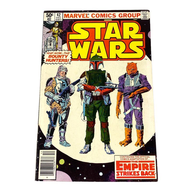 Star Wars (1977 Marvel) 42 ( 1st comic book appearances Boba Fett
