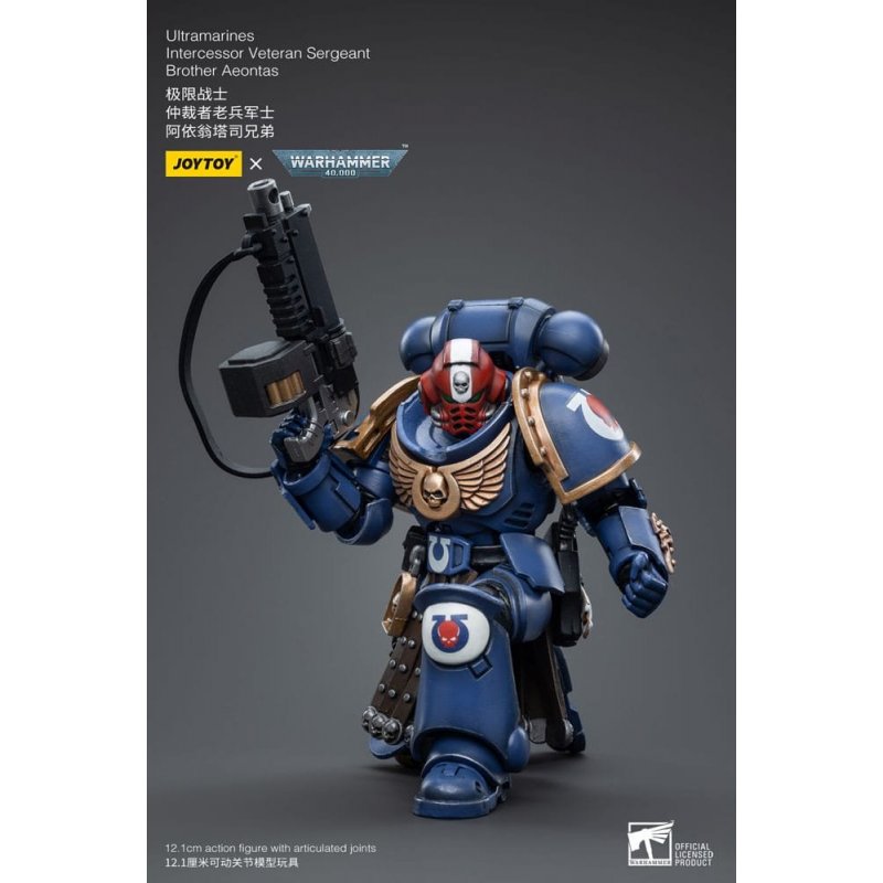 De Toyboys Warhammer 40k Action Figure 1/18 Ultramarines Intercessor Veteran Sergeant Brother