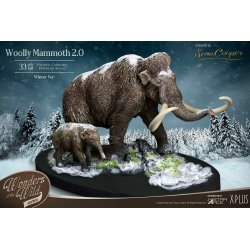 Historic Creatures The Wonder Wild Series Statue The Woolly Mammoth 2.0 22 cm