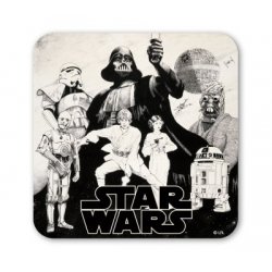 Soepel Vertrek neef De Toyboys | Star Wars - Black And White Coaster