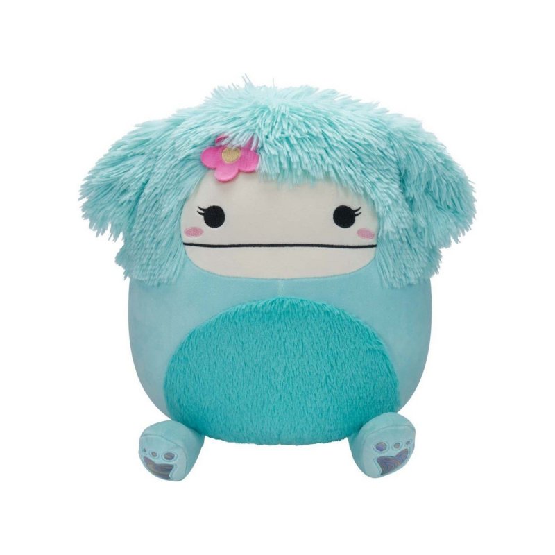 De Toyboys | Squishmallow 30 cm Joelle the Teal Bigfoot with Flower Pin