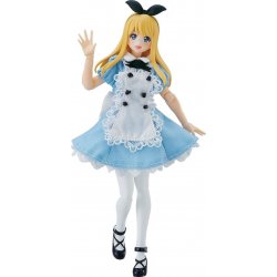 Original Character Figma Action Figure Female Body (Alice) with Dress and Apron Outfit 13 cm