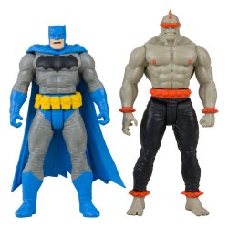 DC Direct Gaming Action Figures Batman (Blue) & Mutant Leader (Dark Knight Returns no.1) 8 cm