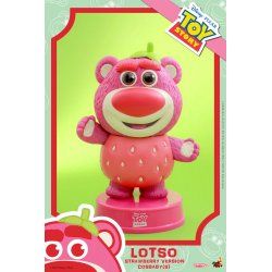 Toy Story 3 Cosbaby (S) Mini Figure Lotso (Strawberry Version) 10 cm