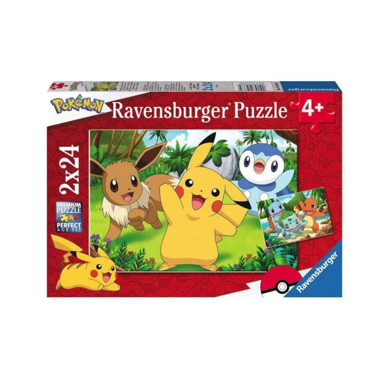  Ravensburger Pokemon Jigsaw Puzzles for Kids Age 6 Years Up -  XXL 100 Pieces - Pikachu Toys : Toys & Games