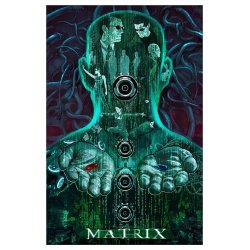 The Matrix Art Print 41 x 61 cm - unframed
