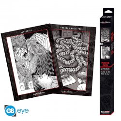 Junji Ito Set 2 Chibi Posters Artworks (52x38cm)