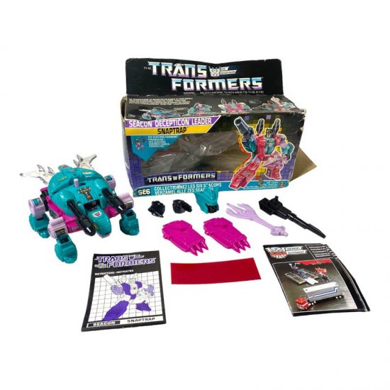 Transformers G1 - Seacons Snaptrap - Hasbro - Jouet D'occasion