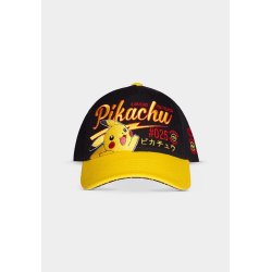 Pokemon Curved Bill Cap Pikachu Hello