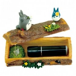 My Neighbor Totoro Diorama / Storage Box Totoro Trumpet 8 cm