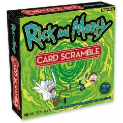 Rick and Morty Board Game Card Scramble *English Version*