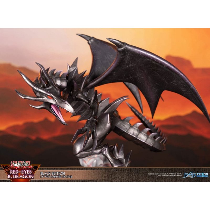 Yu-Gi-Oh! PVC Statue Red-Eyes B. Dragon Purple Colour 33 cm