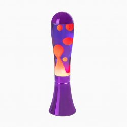 Lava Lamp Magma Purple/Red Aluminium