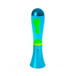 Lava Lamp Magma Blue/Lime Aluminium