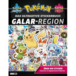 Pokémon Book Das ultimative Stickerbuch - Galar Region *German Version*