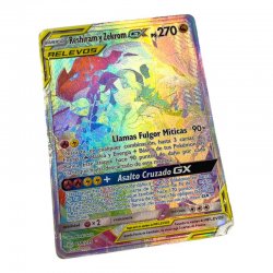 Pokémon - Reshiram & Zekrom GX - 259/236 - Hyper Rare - Sun & Moon: Cosmic Eclipse Singles