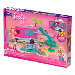 MEGA Barbie Avontuur droomcamper - 580 blokken - Bouwstenen