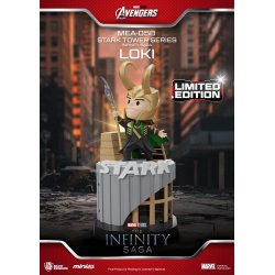 Marvel Mini Egg Attack Figures The Infinity Saga Stark Tower series Tony Stark & Mark VII suit pod mod 12 cm