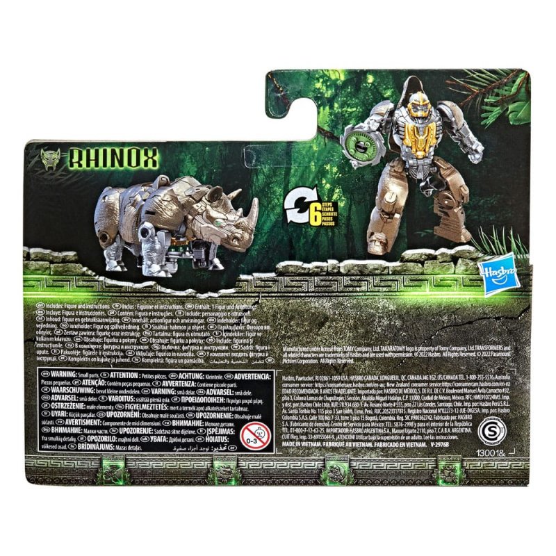 Transformers: Rise of the Beasts Beast Alliance Battle Changers Action Figure Rhinox 11 cm