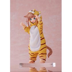 My Cat Is a Kawaii Girl Statue Palette Dress-Up Collection: Tora Kinako 15 cm