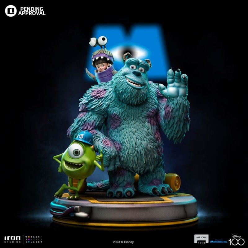 De Toyboys | Monsters, Inc. Scale Statue 1/10 James P. Sullivan, Mike  Wazowski 29 cm