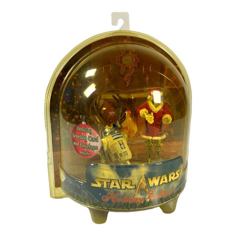 Star Wars Holiday Edition - R2-D2 & C-3PO With Greating Card