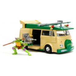 Teenage Mutant Ninja Turtles Diecast Model 1/24 Donatello & Party Wagon