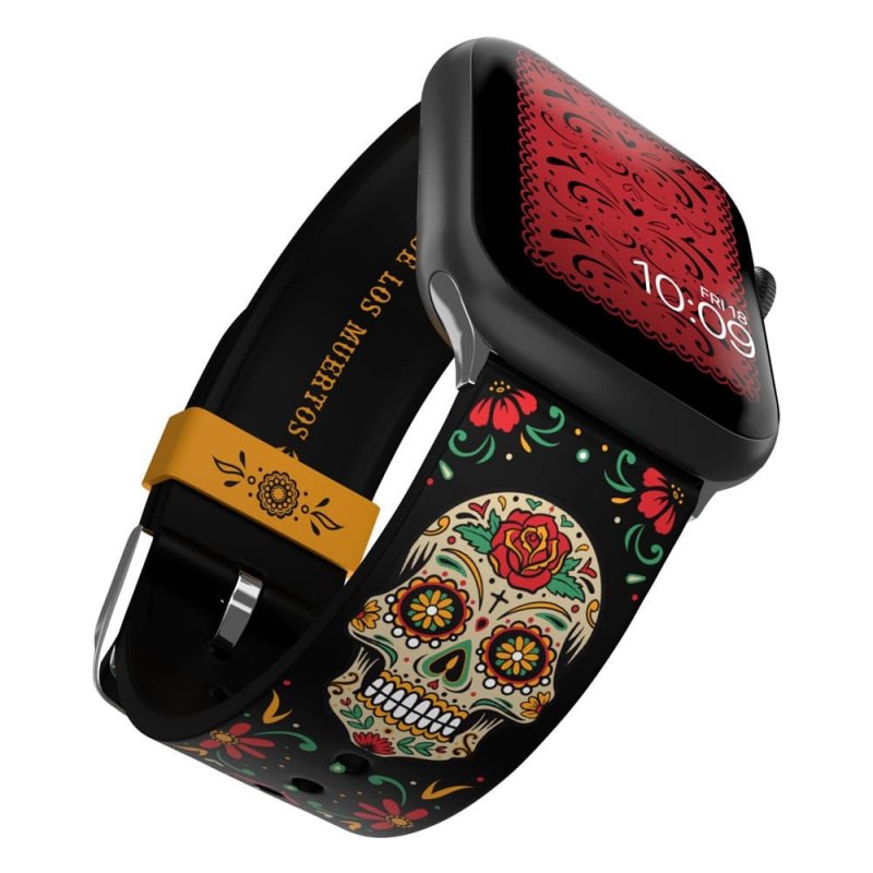 Moby Fox Dia de Los Muertos Calaveras Smartwatch Bracelet- - Watch, P