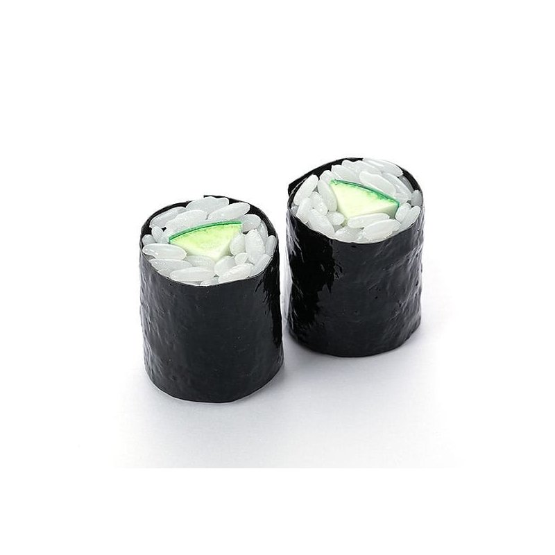 De Toyboys  Sushi Plastic Model Kit 1/1 Kappa Maki (Cucumber Sushi Roll)  (re-run) 3 cm