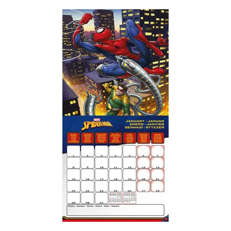 De Toyboys Marvel Calendar 2024 SpiderMan