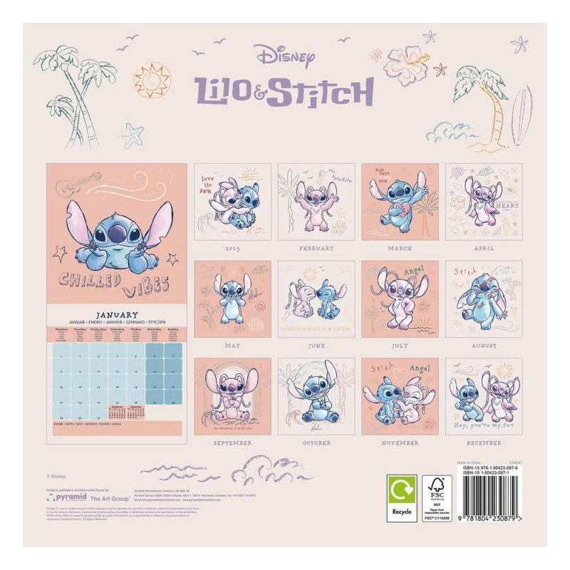 De Toyboys Lilo & Stitch Calendar 2025 Stitch & Angel