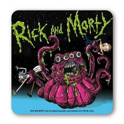 Rick & Morty - Monster - Coasters - coloured